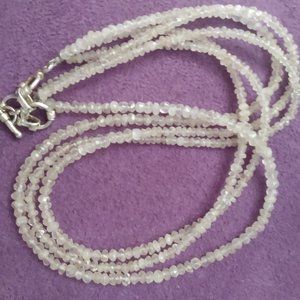 Rose Quartz Crystal Necklace